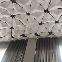 Декорирование потолка из бумаги
