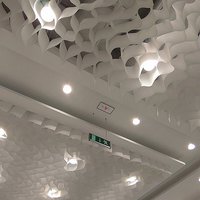Дизайнерский потолок сотами