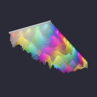 Скачать 3д модель Kinetic Ceiling с RGB подсветкой