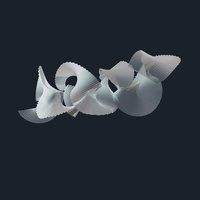 3d модель Plisse Fantasy для визуализаций в 3dmax