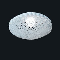 3D модель светильника-ракушки из архитектурной бумаги