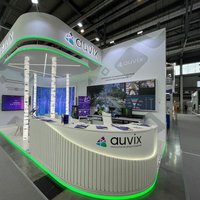 Световые колонны-березы для стенда AUVIX