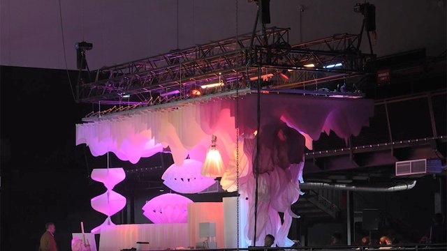 Plisse Kinetic на выставочном стенде в Москве