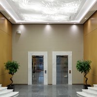 Потолок типа Wave ceiling® из архитектурной бумаги, архитектурное бюро Астана Дизайн Центр