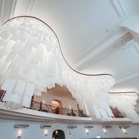 Бумажная люстра для Центра современной культуры в Томске