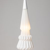 Бумажный светильник от дизайнера Лилии Макаровой