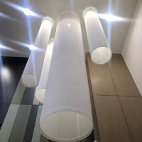 Цилиндрические светильники из архитектурной бумаги