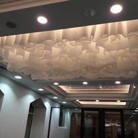 Декоративный потолок Wave® ceiling, Алматы, Казахстан. Архитектор Бахтияр Гафуров