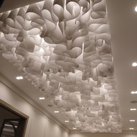 Декорирование потолка входной группы