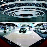 Exhibition booth ceiling design CHINA PEUGEOT 