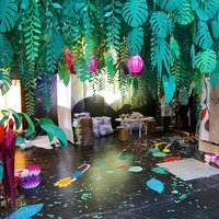 Флористический выставочный стенд