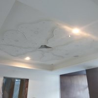Форма для будущего потолка Wave ceiling