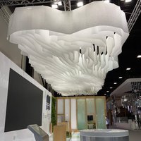 Ламельный потолок на Экономическом Форуме в Санкт-Петербурге