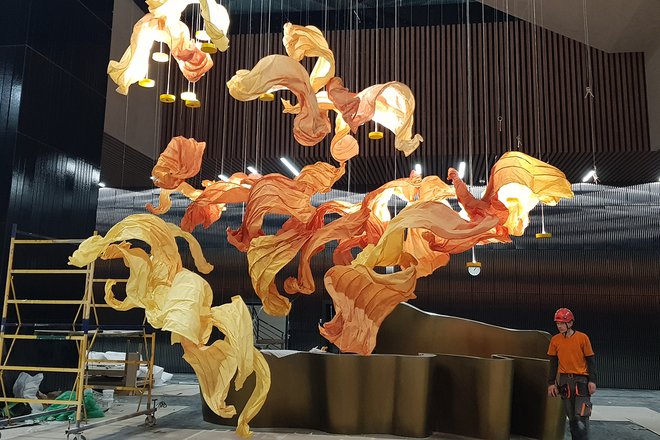 Масштабные арт-объекты Leafform из архитектурной бумаги