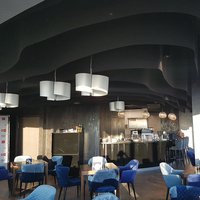 Panoramic bar, Москва-Сити, 89 этаж Башня Федерации, автор концепции Алена Сковордникова, 89 этаж в Башне Федерации