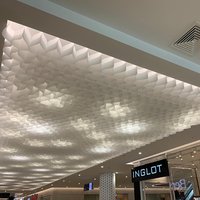 Негорючие потолки Honeycomb® для торговых центров