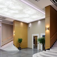Non-flammable ceiling for the office of IT-company in Kazakhstan 