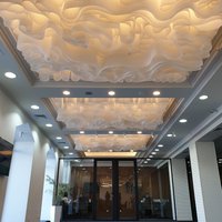 Non-flammable ceiling Wave in Kazakhstan 
