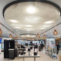 Необычные потолки wave ceiling для Лотте Плаза