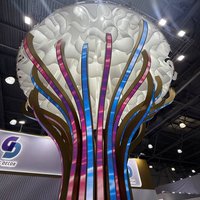 Облачная крона для выставочного стенда