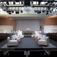 Non-flammable partitions for events 