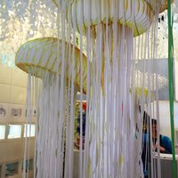 Огромные декоративные медузы