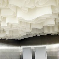 Декоративный подвесной потолок для фойе Центра отдыха и развлечений "Y.E.S"