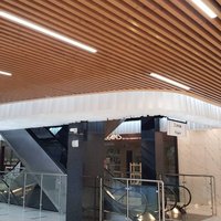 Подвесной потолок из архитектурной бумаги