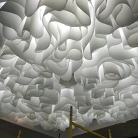 Удачное решение с применением потолочной системы Wave ceiling®