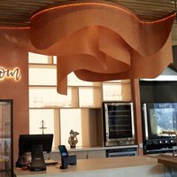Декорирование архитектурной бумагой Drop Paper® бронзового цвета