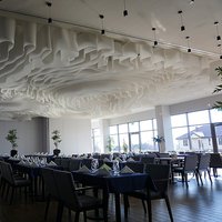 Дизайнерские потолки для ресторанов