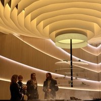 Потолок для выставочного стенда Trend Rooms «Место встречи»