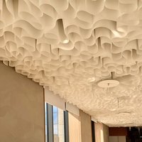 Декоративный потолок из архитектурной бумаги Drop Paper®️ 60 г/м². Студия Екатерины Фадеевой, офис HeadHunter