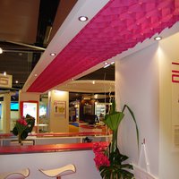 Honeycomb ceiling® розового цвета