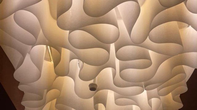 Потолок в кафе Нежность, г. Саратов