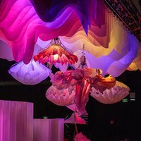 Стенд Paper Design® с кинетическим потолком