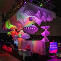 Plisse Kinetic на выставочном стенде в Москве