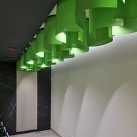 Зеленый бумажный потолок от Paper Design®
