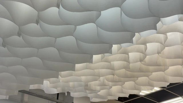 Кинетическая потолочная система производства Paper Design®